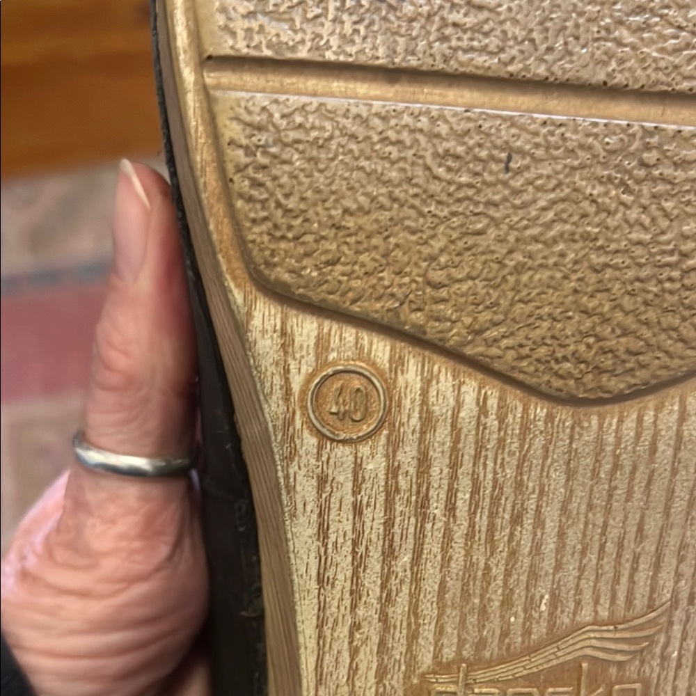 Dansko Black Professional Clogs with Sturdy Sole - Picture 5 of 5